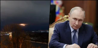 Kyiv Under Massive Russian Missile Attack