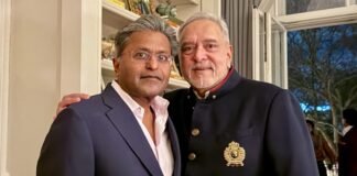Lalit Modi Hosts Vijay Mallya