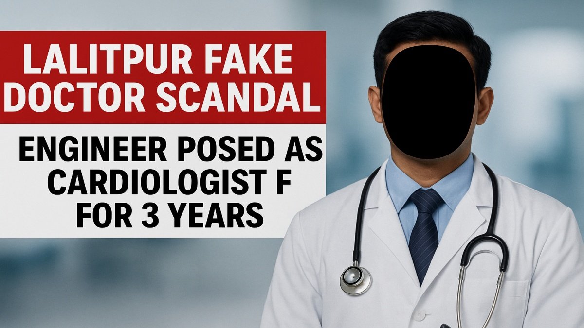 Lalitpur Fake Doctor Scandal: Engineer Posed as Cardiologist for 3 Years, Treated Thousands