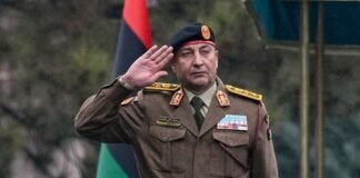 Libya's Army Chief General Mohammed Al-Haddad