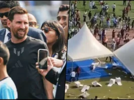 Lionel Messi Kolkata Chaos