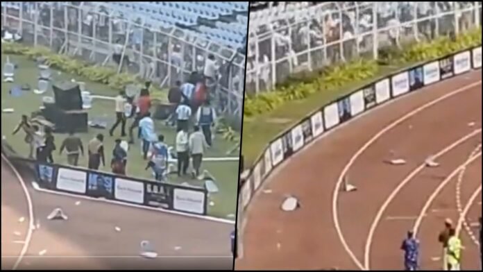 Lionel Messi Kolkata Stadium Violence Lionel Messi Kolkata Stadium Violence