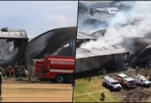 Mexico Plane Crash Horror