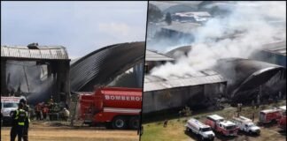 Mexico Plane Crash Horror