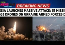 Missile attack on ukrain