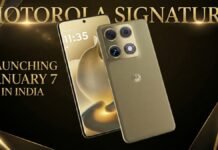 Motorola Signature Launching January 7 in India