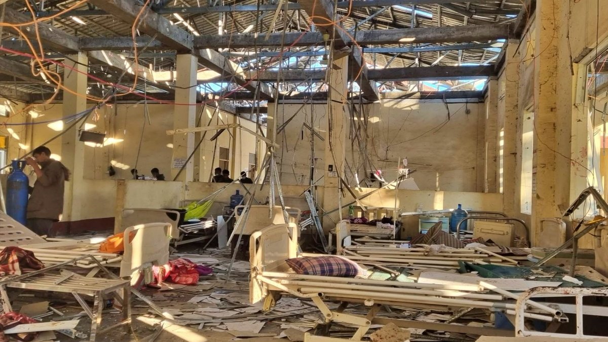 Myanmar Military Bombs Hospital | PalPal News Hub | Latest National, Technology, and Astrology News Myanmar Military Bombs Hospital
