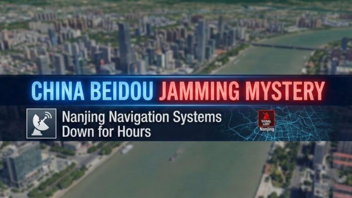 Nanjing GNSS Blackout