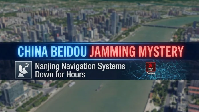 Nanjing GNSS Blackout
