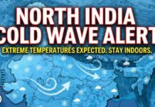 North India: Western Disturbance to Bring Snow, Fog, and Temperature Drop North India Cold Wave Alert