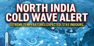 North India Cold Wave Alert
