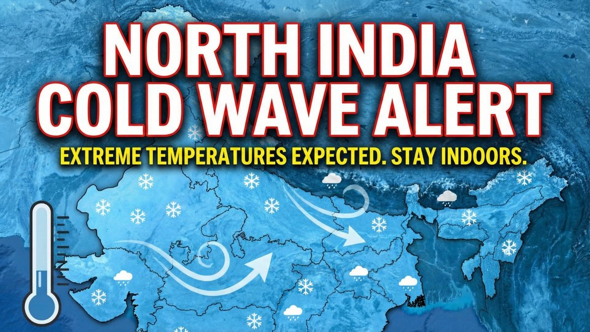 North India: Western Disturbance to Bring Snow, Fog, and Temperature Drop