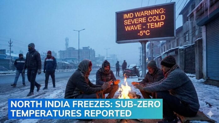 North India Freezes as IMD Issues Warnings