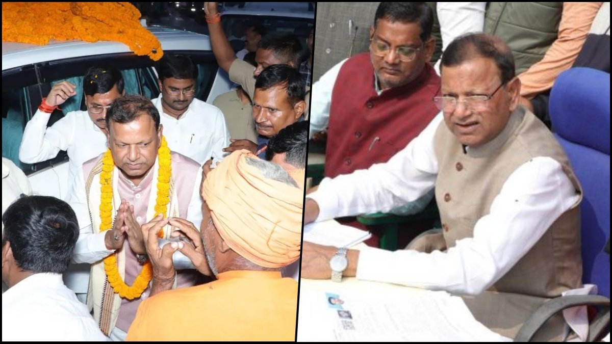 BJP Uttar Pradesh President Election: MoS Finance Pankaj Chaudhary Takes Charge