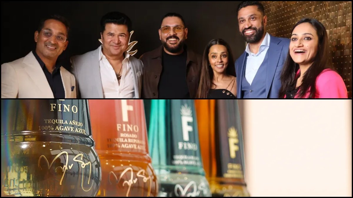 Yuvraj Singh Hits Sixer in Business World, Launches Ultra-Premium Tequila Brand FINO