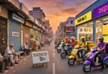 Quick-Commerce Crisis: 200,000 Indian Grocery Stores Shut as Blinkit, Zepto Capture Market Quick-Commerce Crisis