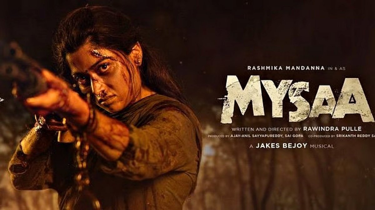 Rashmika Mandanna Mysaa Teaser: Actress Unveils Fierce Gond Warrior Avatar