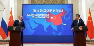 Russia Backs China on Taiwan