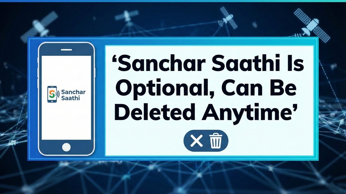 Minister Scindia Clarifies Sanchar Saathi Is Optional, Can Be Deleted Anytime