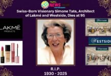 Swiss-Born Visionary Simone Tata, Architect of Lakmé and Westside, Dies at 95 Simone Tata