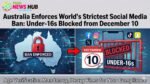 Australia Enforces World’s Strictest Social Media Ban: Under-16s Blocked from December 10 Social Media Ban
