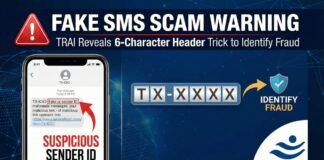 TRAI SMS Fraud Alert