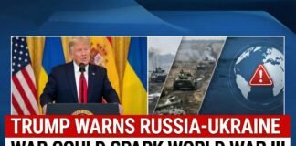 Trump Warns Russia-Ukraine War Could Spark World War III After 25,000 Soldiers Killed Last Month Trump Warns
