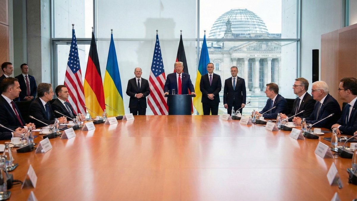 Trump Claims Ukraine Peace Deal ‘Closer Than Ever’ After Berlin Talks