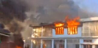 Violence erupted in Assam