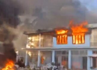 Violence erupted in Assam