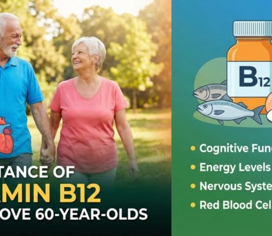 Importance of Vitamin B12 for above 60-Year-Olds Vitamin B12