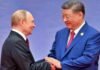 Vladimir Putin and Chinese President Xi Jinping