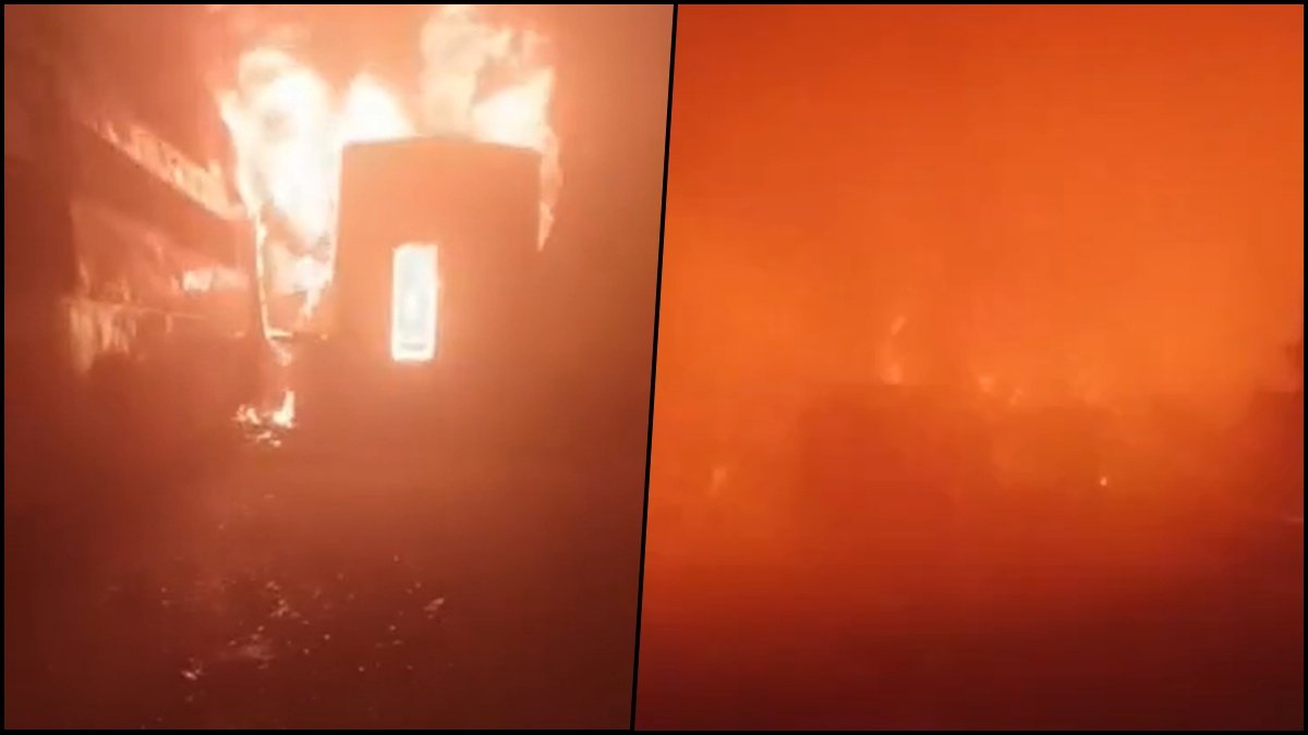 Yamuna Expressway Horror: 7 Buses, 3 Cars Collide in Deadly Fog Pile-up, 4 Killed