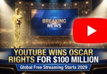 YouTube Wins Oscar Rights for $100 Million, Global Free Streaming Starts 2029 YouTube Wins Oscar Rights