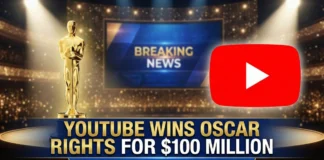 YouTube Wins Oscar Rights for $100 Million, Global Free Streaming Starts 2029 YouTube Wins Oscar Rights