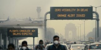 Zero Visibility in Delhi