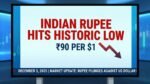 rupee hit an all-time low