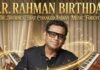 A.R. Rahman birthday