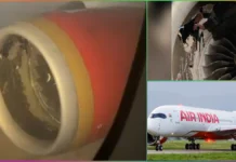 Air India A350 Engine Damaged by Baggage Container at Delhi Airport, Flight AI101 Grounded Air India A350 Engine Damaged