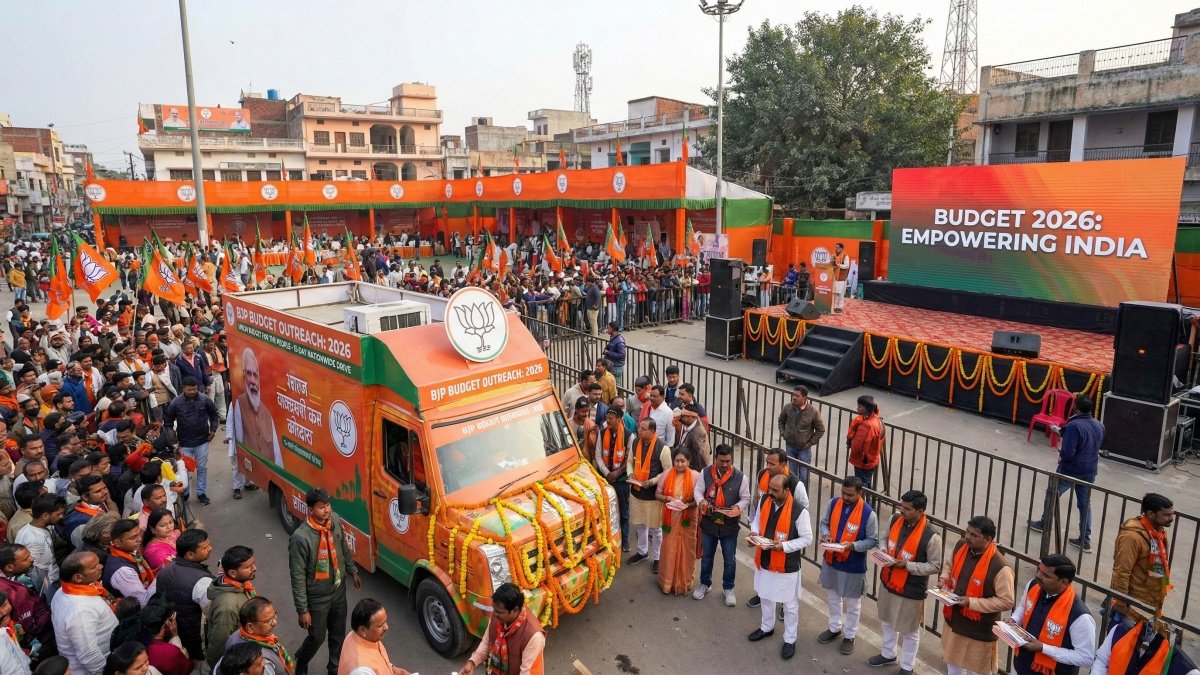 BJP Plans 15-Day Nationwide Outreach to Take Union Budget 2026 Directly to People