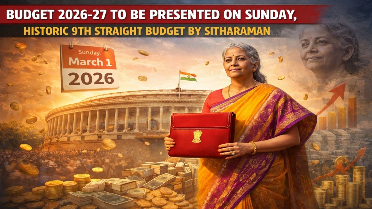 Budget 2026-27 To Be Presented On Sunday, Historic 9th Straight Budget By Sitharaman