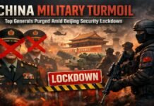 China Military Turmoil