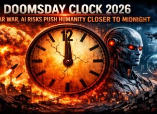 Doomsday Clock 2026, Nuclear War, AI Risks Push Humanity Closer to Midnight Doomsday Clock 2026