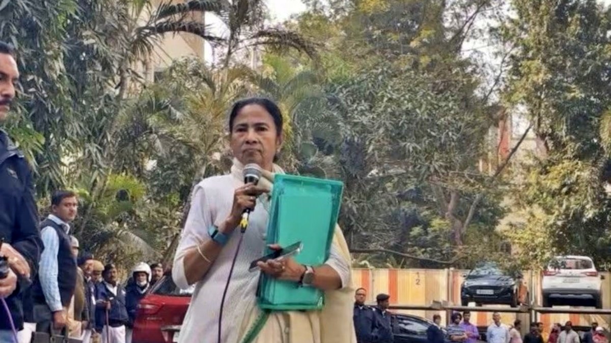 ED raid mamta benarjee