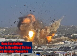 Gaza Escalation: 31 Killed in Deadliest Strikes Since October Ceasefire Gaza Escalation