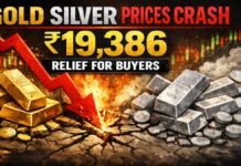 Gold Silver Prices Crash