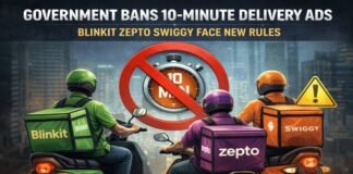 Government Bans 10-Minute Delivery Ads