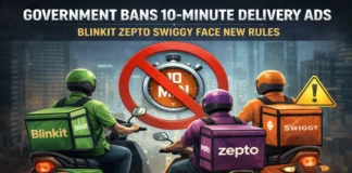 Government Bans 10-Minute Delivery Ads