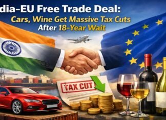 India-EU Free Trade Deal: Cars, Wine Get Massive Tax Cuts After 18-Year Wait India-EU Free Trade Deal