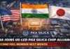 India Joins US-Led Pax Silica Chip Alliance